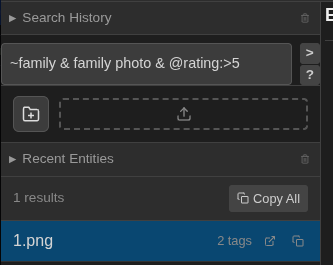 Complex search example